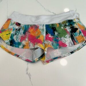 Multi color lululemon 2 1/2 inch inseam athletic shorts
